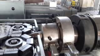double screw extruder pvc corrugated pipe machine----Email:  salerjessica@tongsanextruder.com