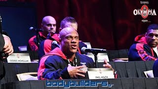 Phil Heath About Kevin Levrone's Comeback - 2016 Mr. Olympia Press Conference