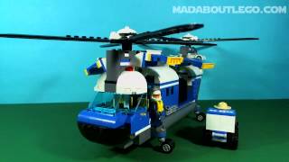 LEGO CITY POLICE HEAVY LIFT HELICOPER 4439