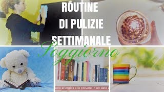 PULIZIA SOGGIORNO | ROUTINE SETTIMANALE | CLEAN WITH ME, Pulizie di casa