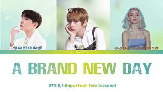 BTS - A Brand New Day ft. Zara Larsson (방탄소년단 - A Brand New Day) [Color Coded Lyrics/Han/Rom/Eng/가사]