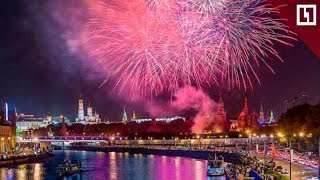 Салют в честь Дня защитника Отечества