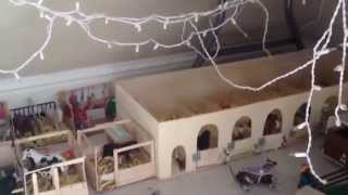 Green Ridge Stables Barn Tour?Schleich Horse Barn Tour? November 2014 ?Part 2
