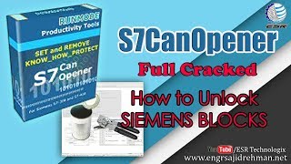 How to Unlock the Siemens Programming Blocks| S7CanOpener | Siemens Tutorials