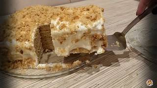 Торт Медовик / Быстрый медовик / без раскатки  теста / очень вкусный торт