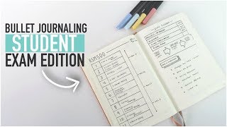 Bullet Journaling FOR STUDENTS | EXAM EDITION