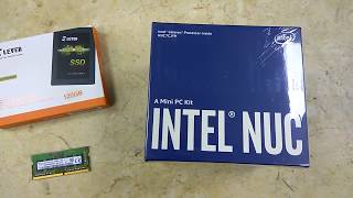Intel NUC Celeron J4005 Unboxing NUC7CJYH First Look see Gemini Lake | Tech Land