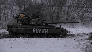 Ополченцы отбили чeтыpe атаки ВСУ и уничтожили 10 танков. Ополчение Новороссии.