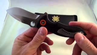 SPYDERCO RUBICON FLIPPER CARBON FIBER PETER CAREY C187CFP