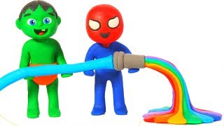 FUNNY KIDS FUNNY INVENTIONS ❤ Play Doh Cartoons For Kids