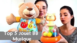 Top 5 jouets Bébé musique