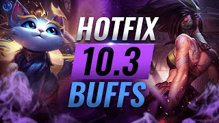 MASSIVE HOTFIX BUFFS: Akali & Yuumi EMERGENCY Changes Patch 10.3 - League of Legends Season 10