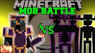 TONS OF ENDERMEN VS PYRO - Minecraft Mod Battle - Mob Battles - Mods
