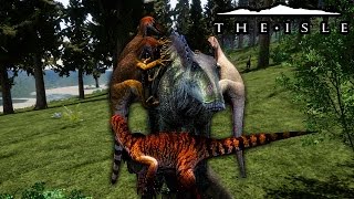 The Isle - AUSTRO & UTAH CAN LATCH ON PREY, POUNCE ATTACK & NEW GAME CHANGES + UPDATE ( Gameplay )
