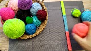 Коврик из ниток своими руками✔️Do-it-yourself rugs