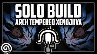 SOLO BUILD - Light Bowgun vs Arch Tempered Xenojiiva | Monster Hunter World