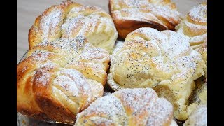 Самые ВКУСНЫЕ и КРАСИВЫЕ БУЛОЧКИ  с маком! ПЛЕТЁНКИ