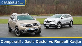 Dacia Duster vs Renault Kadjar : la french connection