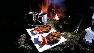 Wędrówki cz.4 - kolacja w lesie plecak Wisport Reindeer 55l oliv - 08.2018