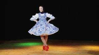 2017 01 28 ДЕТИ СИНЕЙ ПТИЦЫ Чванова Дарья Русский народный танец