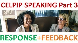 CELPIP Speaking Part 3 - Sample Question and Live Feedback (2019) Describing a scene / picture