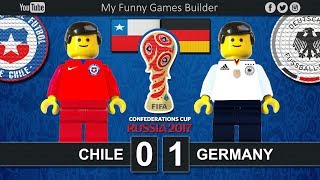 Final Confederations Cup Russia 2017 • Chile vs Germany • Lego Football Film Highlights