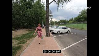 Пешком от метро Коммунарка до ЖК Скандинавия 21 минута