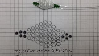 ПОДСНЕЖНИКИ ИЗ БИСЕРА. Часть 2/3. BEADED Snowdrops. БИСЕРОПЛЕТЕНИЕ ДЛЯ НАЧИНАЮЩИХ