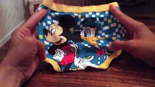MICKEY MOUSE CLUBHOUSE Toddler Boys' Briefs Underwear 2T 3T UNBOXING REVIEW