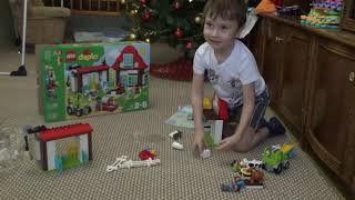 Подарили Lego Duplo Ферма/Достал всё своё Lego