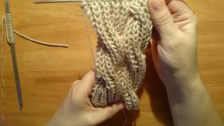 # Вяжем # на основе пышной резинки# Бриошь. ОБЪЁМНЫЕ КОСЫ спицами для кардигана и шапок