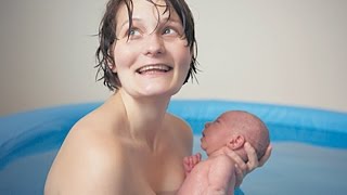 Домашние Роды Видео Реальные роды в воде