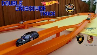 Hot Wheels Rally Cars vs Exotics epic crossover mega curve tournament race