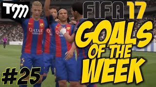 Fifa 17 - TOP 10 GOALS OF THE WEEK #25
