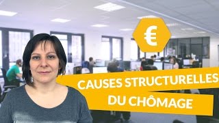 Les causes structurelles du chômage - Economie Terminale STMG - digiSchool