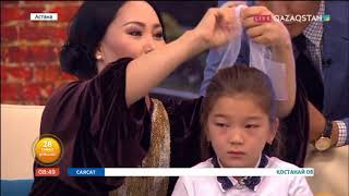 Әнші, ҚР Еңбек сіңірген қайраткері Әбілдина Қарақат "Таңшолпанның" төрінде
