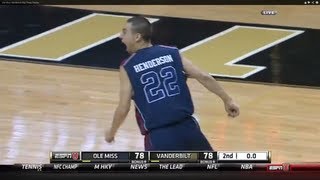 Ole Miss Henderson Big Three Pointer