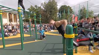 2-й российский чемпионат по воркауту 2012. RUSSIA. Moscow..