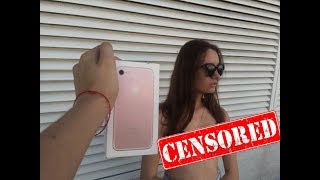 НА ЧТО ГОТОВА ШКОЛЬНИЦА РАДИ IPHONE 7 | Prank | Девушка разделась ради IPHONE 7!