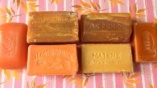 Очень сухое винтажное мыло времён СССР| Very dry vintage soap of times of the USSR | ASMR Soap