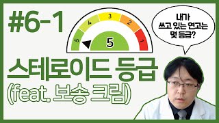#6-1 스테로이드 부작용을 일으키는 스테로이드 연고들은 어떤게 있을까?