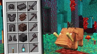 Minecraft 1.16: NOVO MINÉRIO MELHOR QUE DIAMANTE! NOVA ARMADURA, NOVAS FERRAMENTAS E NOVO BIOMA!