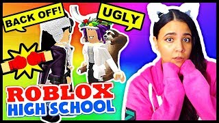 FIGHTING THE BULLIES!! NERDS VS CHEERLEADERS! - ROBLOX HIGH SCHOOL ROLEPLAY