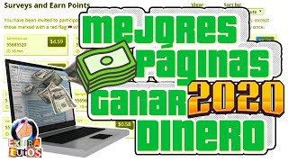 Las Mejores Páginas para GANAR DINERO por INTERNET 2020 para Paypal