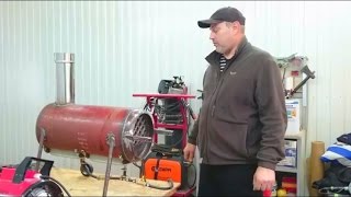 Газовый #19 теплообменник не прямого нагрева Супер пушка своими руками
