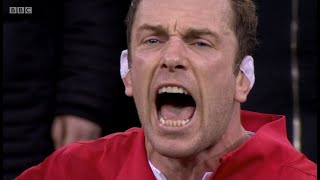 National Anthems - Wales vs Italy [6N Rd1 2020]