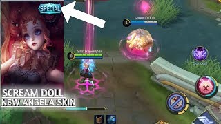 SCREAM DOLL ANGELA HALLOWEEN SKIN | Mobile Legends