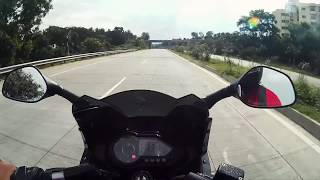 Pulsar 220F Top Speed - High speed riding