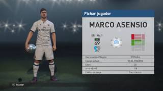 Pes 2017 - Combo Agents - Marco Asensio