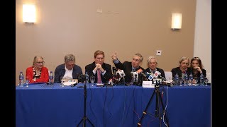 Conferencia de eurodiputados  sobre su gestión en Nicaragua